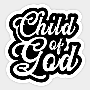 Child of God Sticker